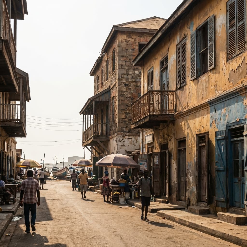 Jamestown, Accra - Architectural Context